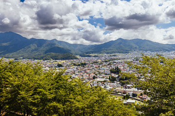 Fototapeta premium Arakurayama Sengen Park in Japan