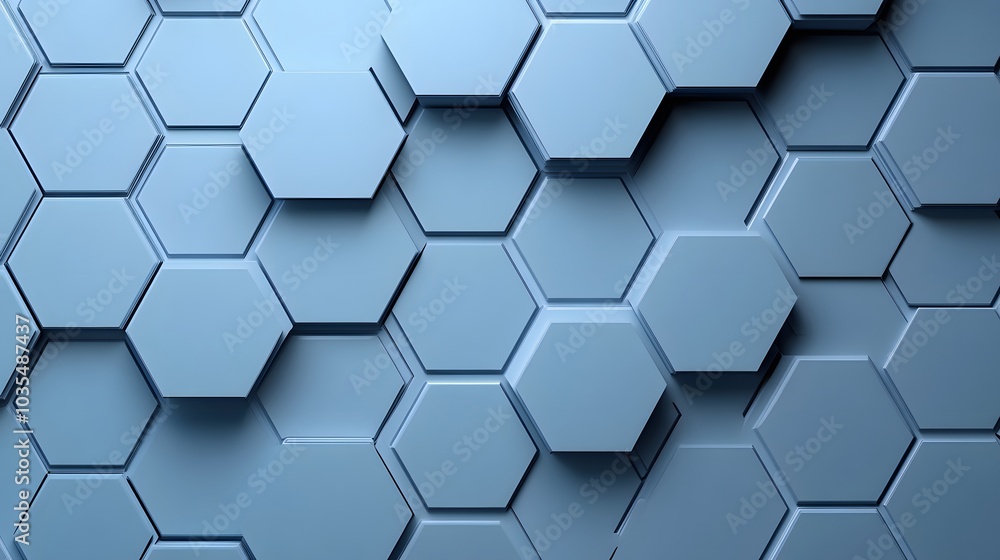 Poster hexagons pattern. geometric abstract background with simple hexagonal elements. medical, technology 