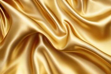 Stunning Gold Satin Fabric for Decorations or Backgrounds