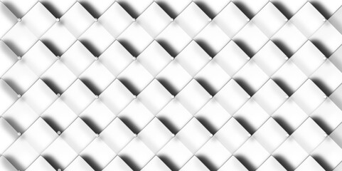Abstract white line with square shape shadow background. vector illustration. modern and seamless retro pattern Minimalistic geometric .Modern vector design element. 