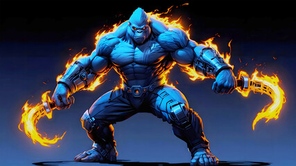 Fototapeta premium knight with sword