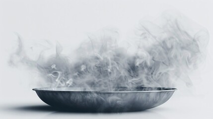 Abstract Smoke Rising from a Bowl: A Study in Transience