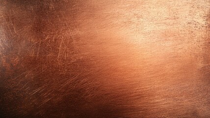Close-up of a textured copper surface with warm hues and metallic shine.