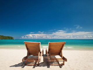 two chairs in paradise