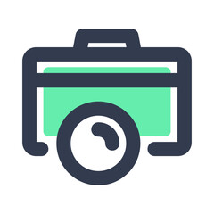 Bicolor cartoon icon pack