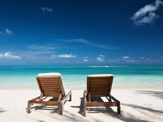 two chairs in paradise