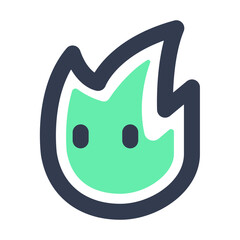 Bicolor cartoon icon pack