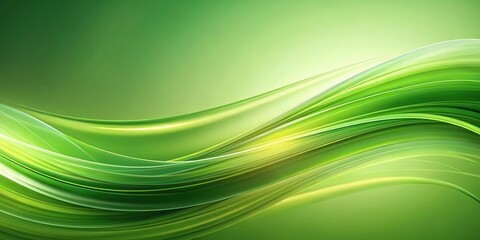 Fototapeta premium abstract background with soothing green waves aerial view