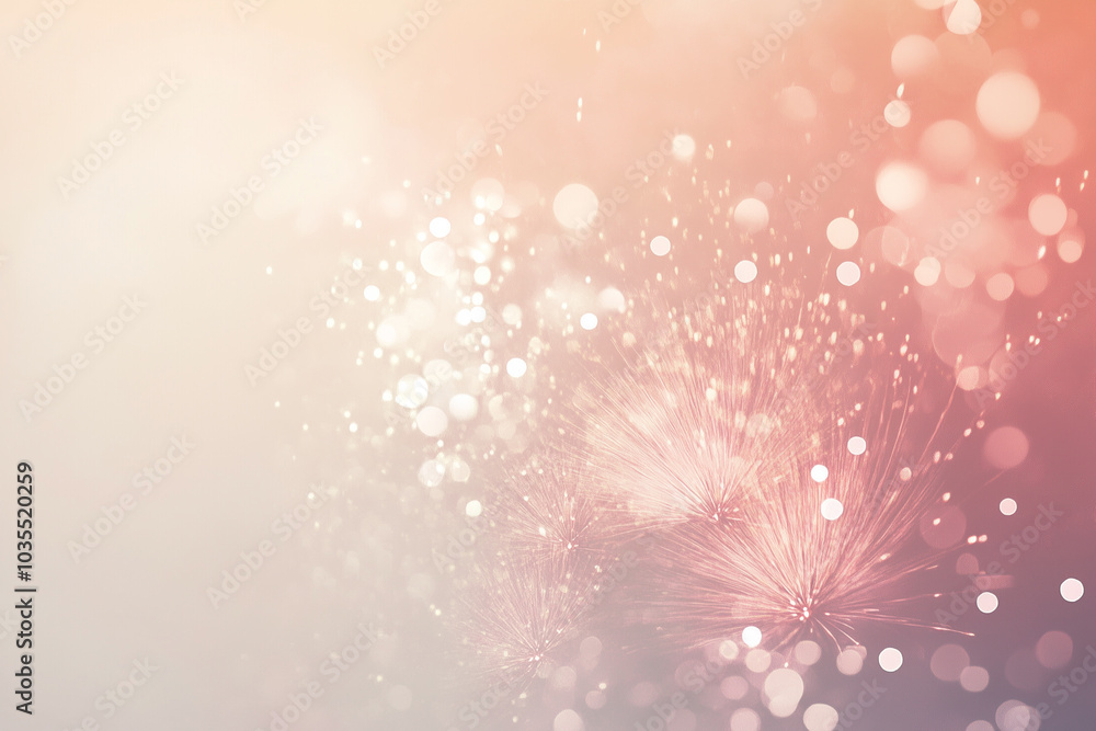Poster abstract light trails creating festive background with bokeh effect diwali christmas