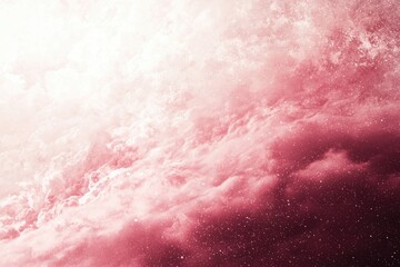 Obraz premium Abstract pink clouds with soft light in a dreamy atmosphere.