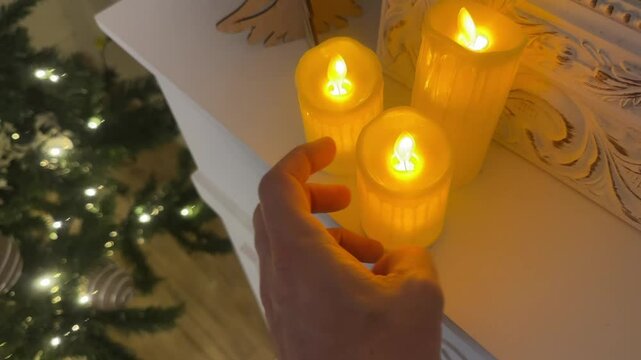 velas natalinas celebra&ccedil;&atilde;o do natal 