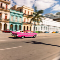 Obraz premium voiture cubaine