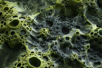 150 Strange microscopic alien organic anomalous material details render 3D