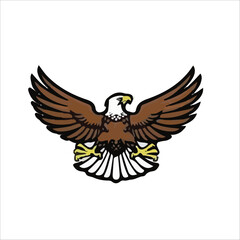 Eagle Bird vector design 