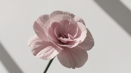 Close Up of Beautiful Pink Geranium Flowers.