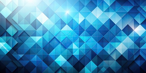 Fototapeta premium abstract geometric background in blue tones