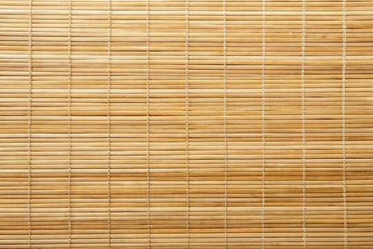 Abstract background of wicker straw mat texture