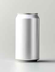 Can of Soda Mockup, high-end and customizable with realistic high-resolution rendering, ideal for branding, packaging design, and beverage presentations, AI Generative