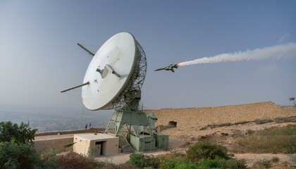 아이언돔에서 발사되는 미사일