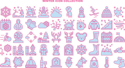 1 pack of winter icon collection