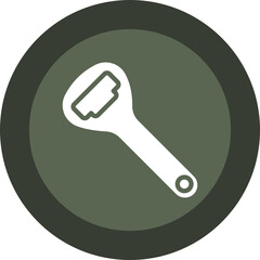 Bottle Opener Icon Design