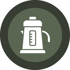 Electric Kettle Icon Design
