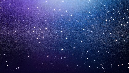 Fototapeta premium Celestial Dreamscape: Shimmering Starry Sky with a Deep Blue to Violet Gradient, Featuring Dazzling Cosmic Dust and Glittering Stars for Space Posters, Banners, and Elegant Night Themed Backgrounds 