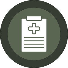 Health Report Icon Design