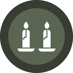 Candle Icon Design