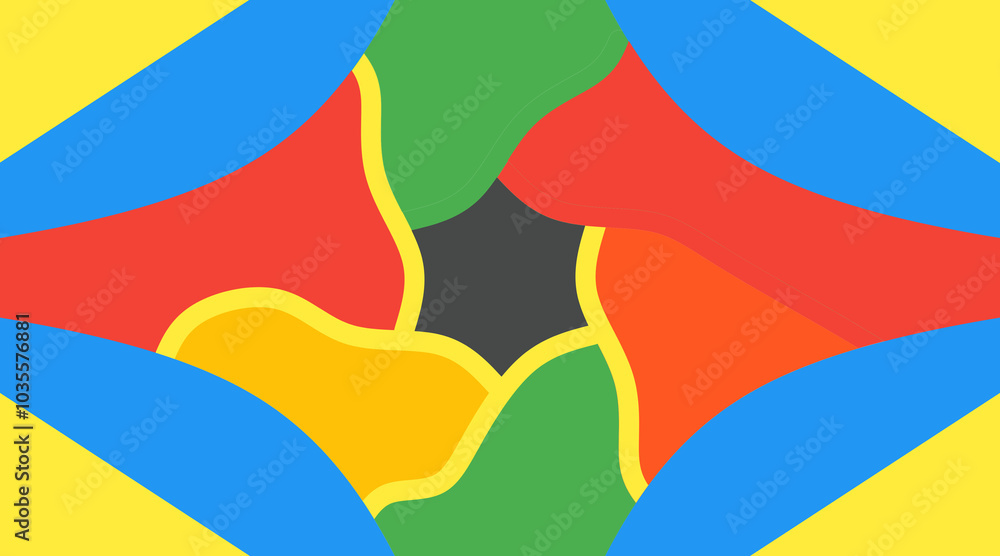 Canvas Prints abstract colorful background