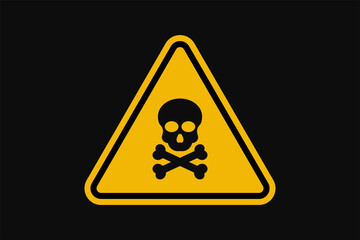 The skull symbol on a chemical indicates that the chemical has acute toxicity, a strong poison that gives severe effects that appear immediately if inhaled, drank, or touched. For industrial needs.