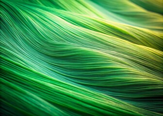 Abstract Green Paper Texture Background - Long Exposure Effect for Artistic Designs and Creative Projects