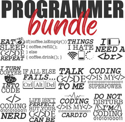 Coding Bundle - Programmer Illustration