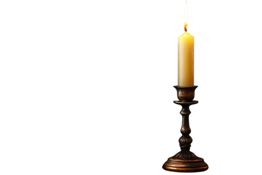 High-Quality Isolated Candlestick Chart on Transparent Background Ideal for Financial Analysis and Trading Strategies