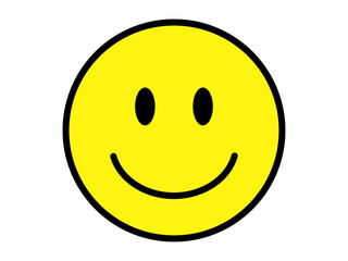 スマイルマーク（ニコちゃんマーク）のアイコン