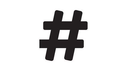 Obraz premium hashtag icon