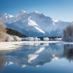mountain, snow, landscape, lake, nature, water, winter, ice, mountains, sky, glacier, cold, travel, alaska, river, peak, reflection, cloud, rock, range, panorama, park, new zealand, wilderness, valley