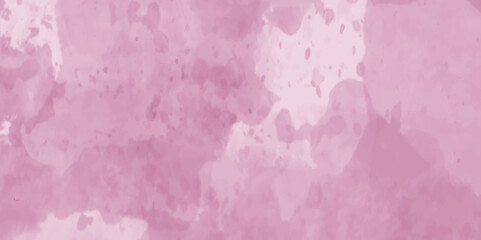 Abstract pink watercolor patterns background.  Splash acrylic colorful background. banner for wallpaper, Painted Illustration. 