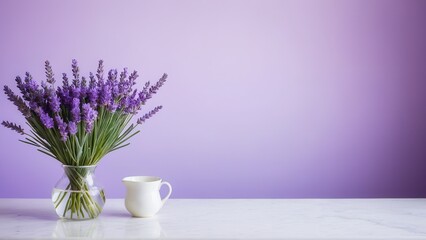 The lavender pastel purple aesthetic background brings a soothing and serene feel, perfect for any space needing a soft, cute lavender background with a minimal yet beautiful appeal