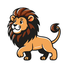 Obraz premium Create Lion AI Vectors Design 