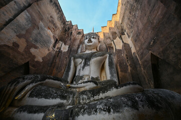 landmark in Thailand, Wat Si Chum, Sukhothai