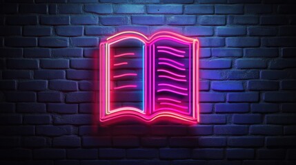 Bestseller Neon Sign - Top Selling Items on Brick Wall Background