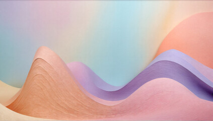 Pastel paper image with soft transitions