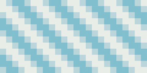 Pixelated geometric symmetric pattern