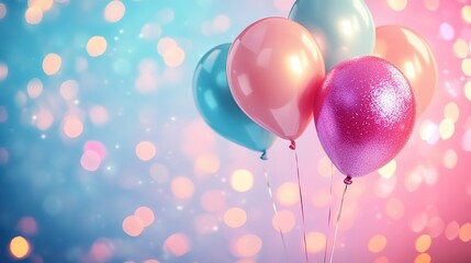 pink and white balloons