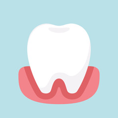 Dental a cartoon tooth cute vecter mascot medicine