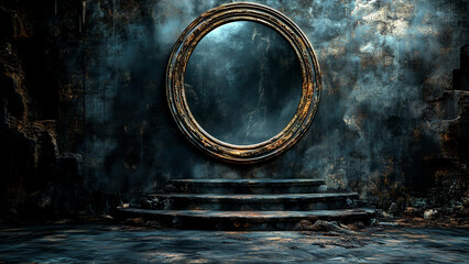 Spellbound mirror capturing magical energies, magic mirror, haunted mirror, witchcraft, Halloween mirror, haunted background, Halloween wallpaper, witchy background, ghostly mirror