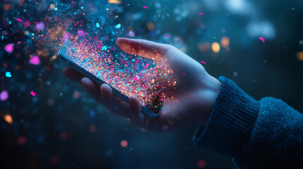 Shattered Connections Spark Digital Magic in Everyday Hands