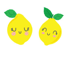lemon kids print vector illustration trend design for t shirt printing, graphic design