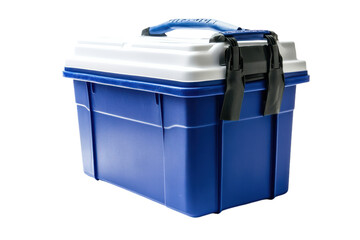 Stylish and Modern Cooler Box Isolated on transparent Background Perfect for Outdoor Activities and Events